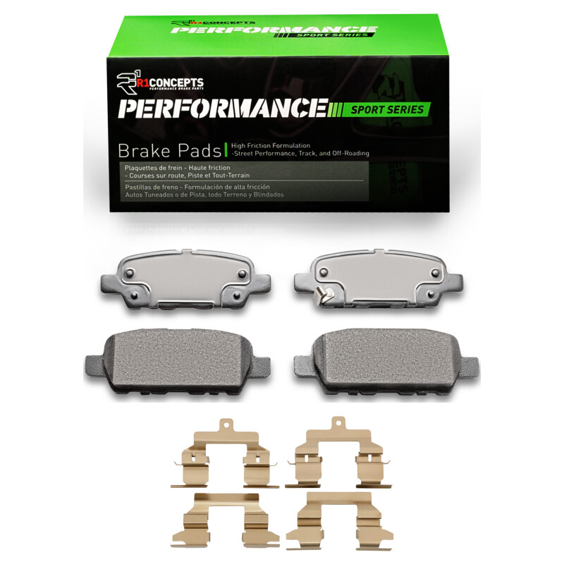 Nissan Rogue Brake Pads - Rear - R1 Concepts - Performance Sport - `08-`13 Nissan Rogue Brake Pads - Rear - R1 Concepts - Performance Sport - `08-`13